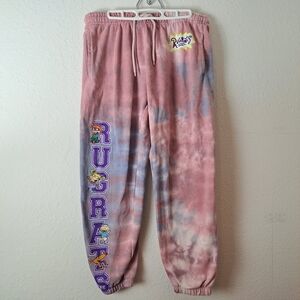 Rugrats Tie Dye Joggers 90s Sweatpants XL